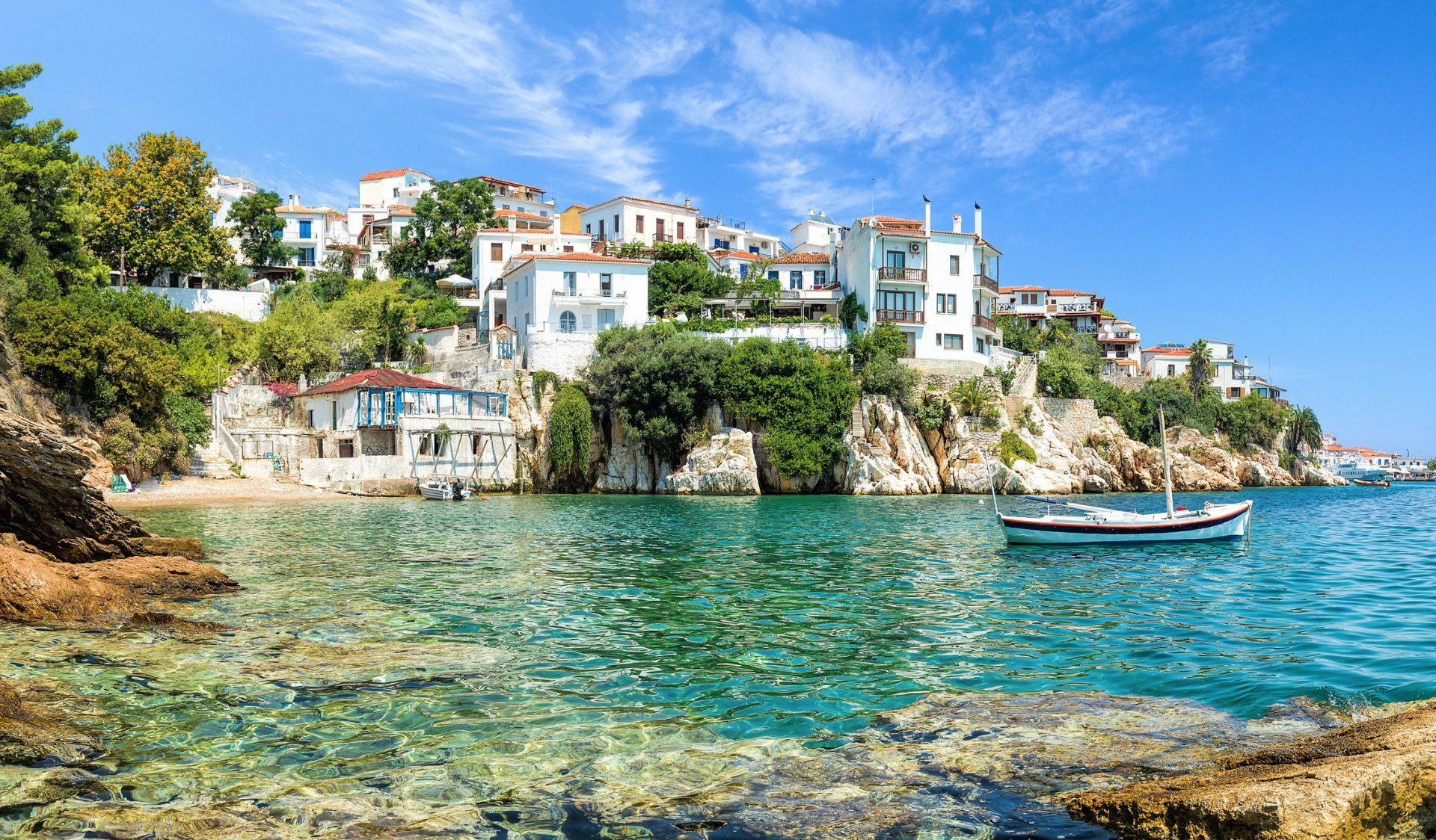 Skiathos Old Town, Greece