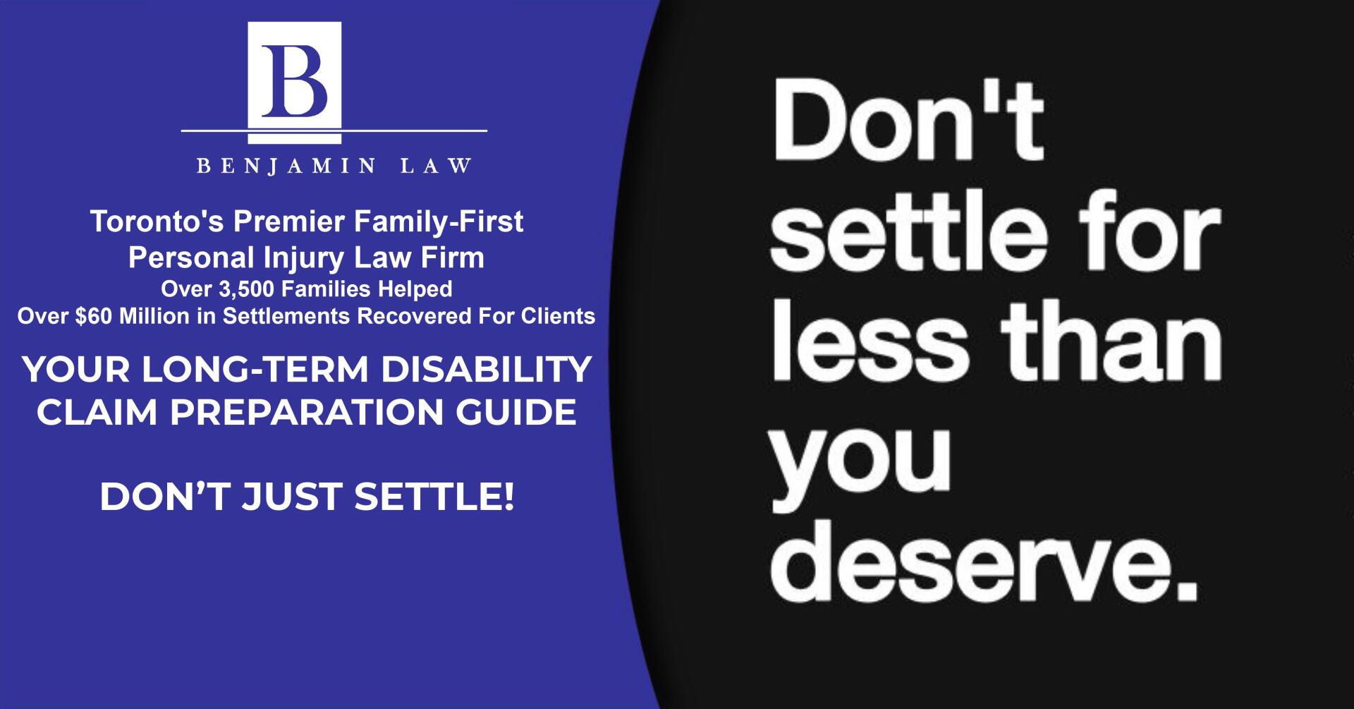A sign that says do n't settle for less than you deserve
