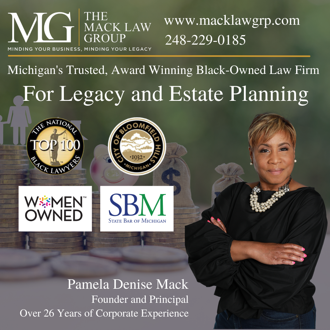 Pamela denise mack is the founder and principal of the mack law group