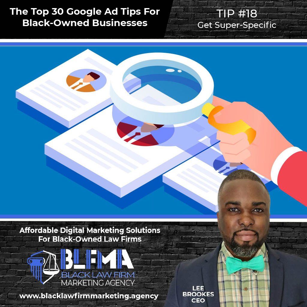 30 Google Ad Tips For Black-Owned Law Firms