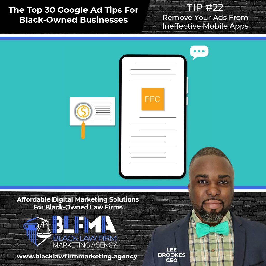 30 Google Ad Tips For Black-Owned Law Firms