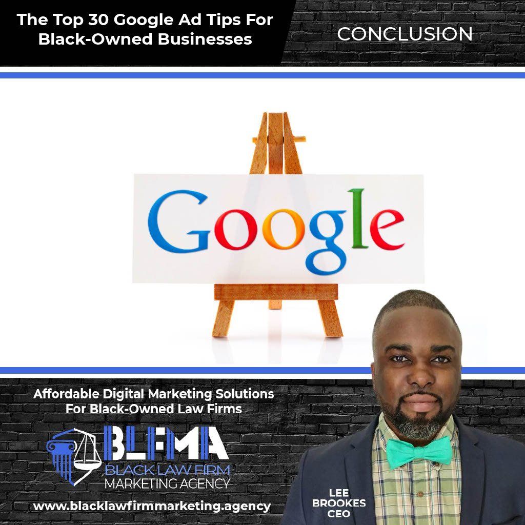 30 Google Ad Tips For Black-Owned Law Firms