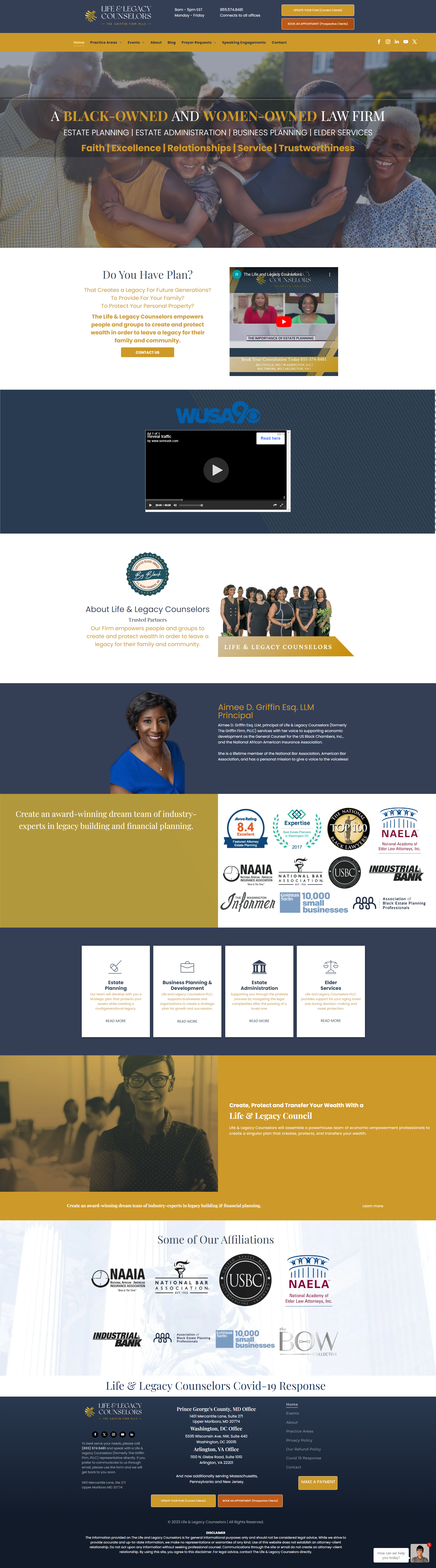 A screenshot of the homepage of a website.