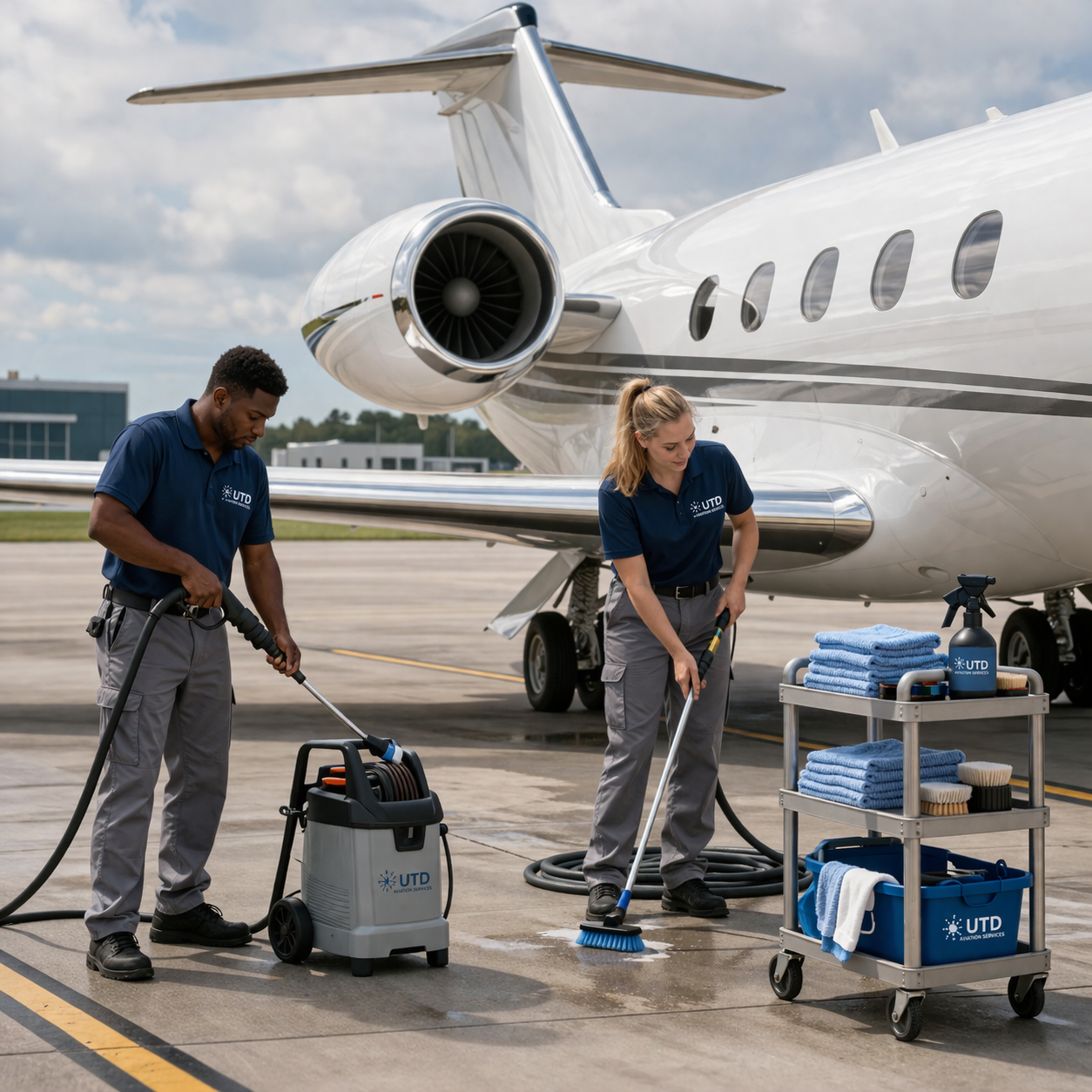 UTD Naija Airline - Comprehensive Aircraft Interior Care