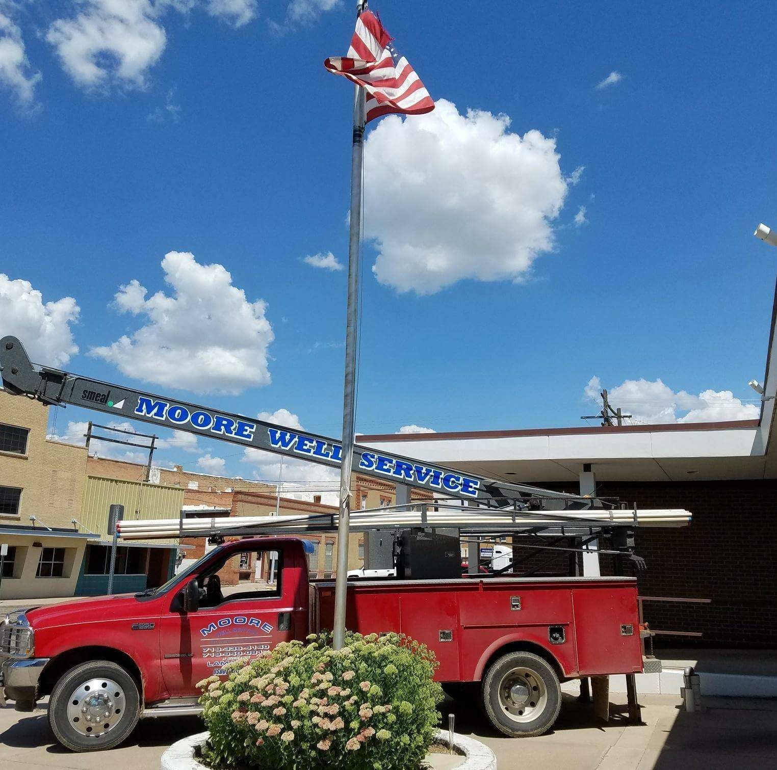 Water Well Service Truck — Lamar, CO — Moore Well Service & Pump Supply