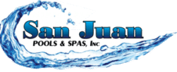 San Juan Pools & Spas | Cape Coral & Ft Myers Inground Swimming Pool Company Logo
