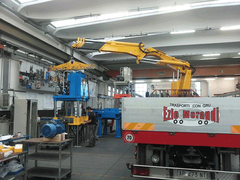 trasporto componenti industriali