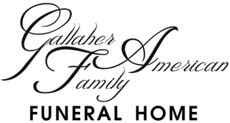 The logo for sample funeral home is shown on a white background.