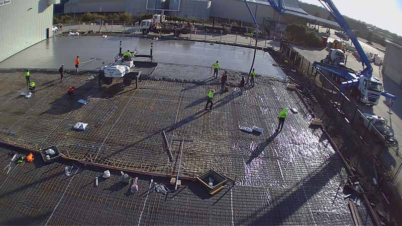 steel work for concrete