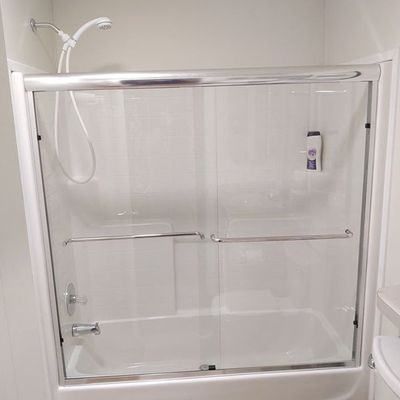 Sliding Shower Door — Highlands County, FL — Twilight Glass & Mirror