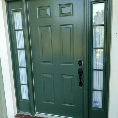 Green House Door — Highlands County, FL — Twilight Glass & Mirror