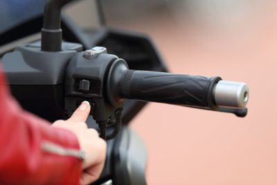 Motorbiker Hand Starting Engine of a Motorbike — Fort Smith, AR — ASAP Insurance