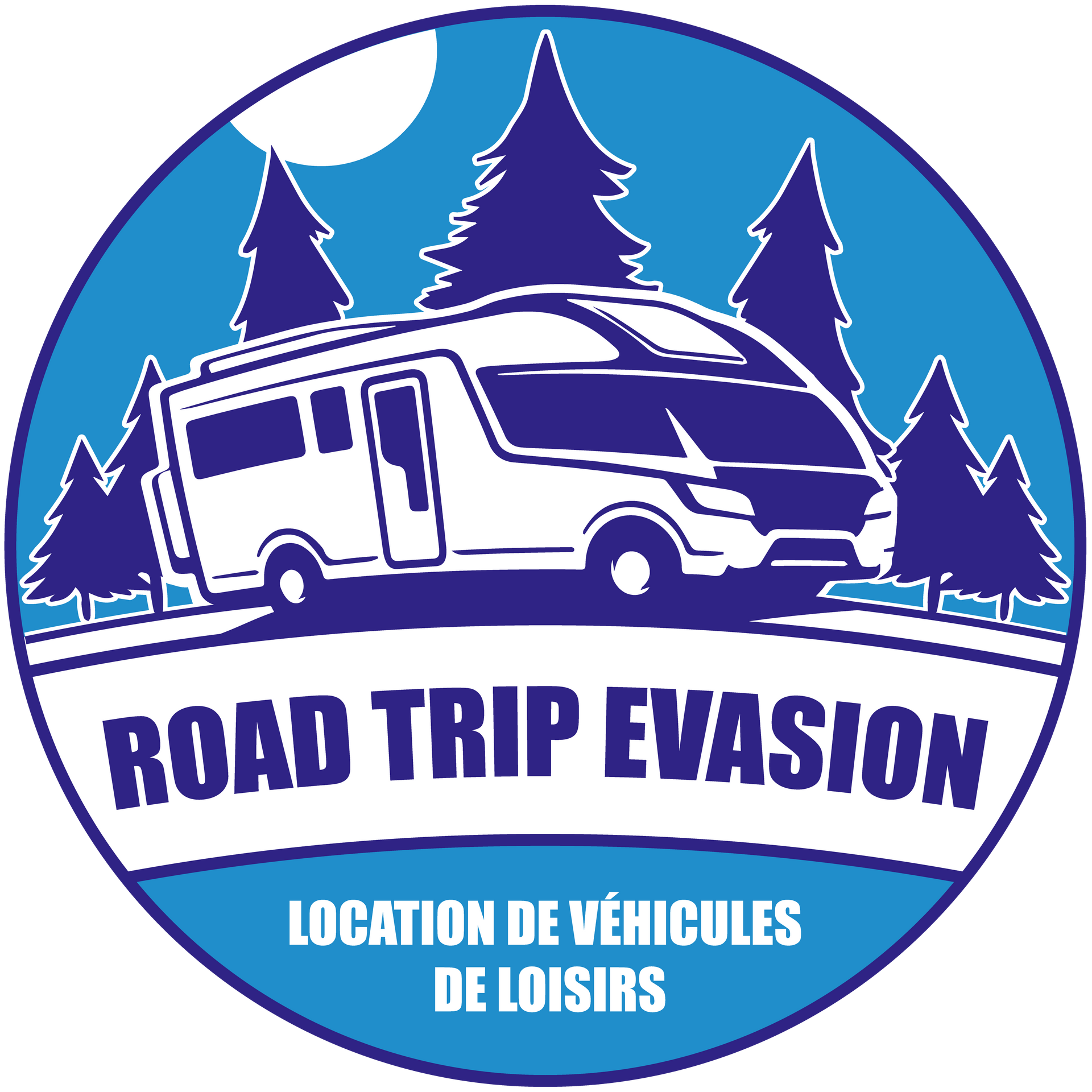 Logo road trip evasion