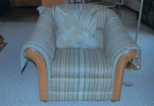 Vintage Arm Chair Refurbishing - Furniture Restoration in Wanchese, NC
