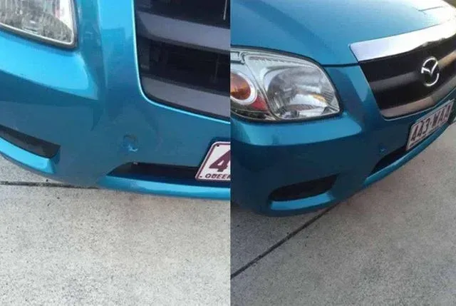 mazda before and after repairs