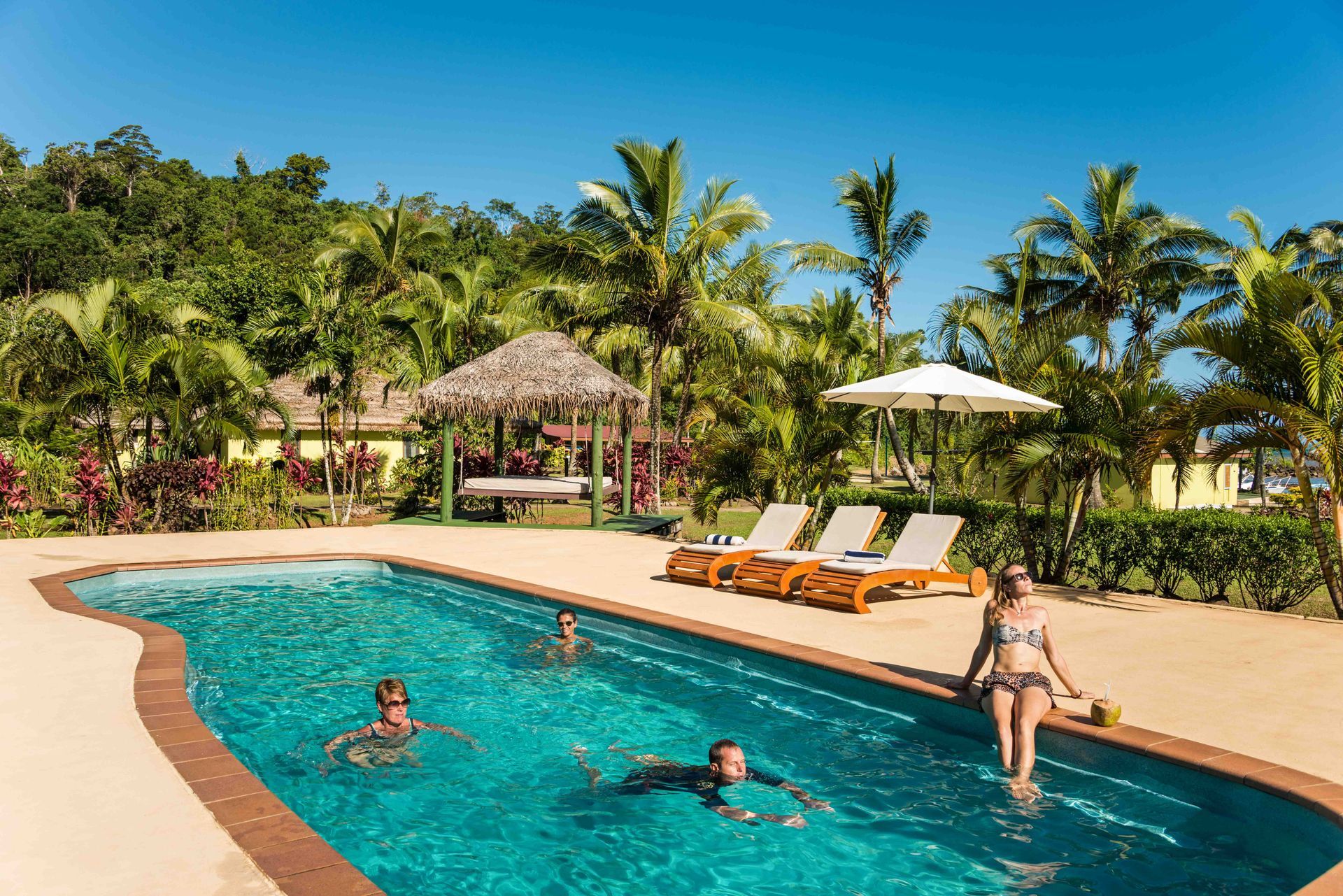 Waidroka Bay Resort swimming pool