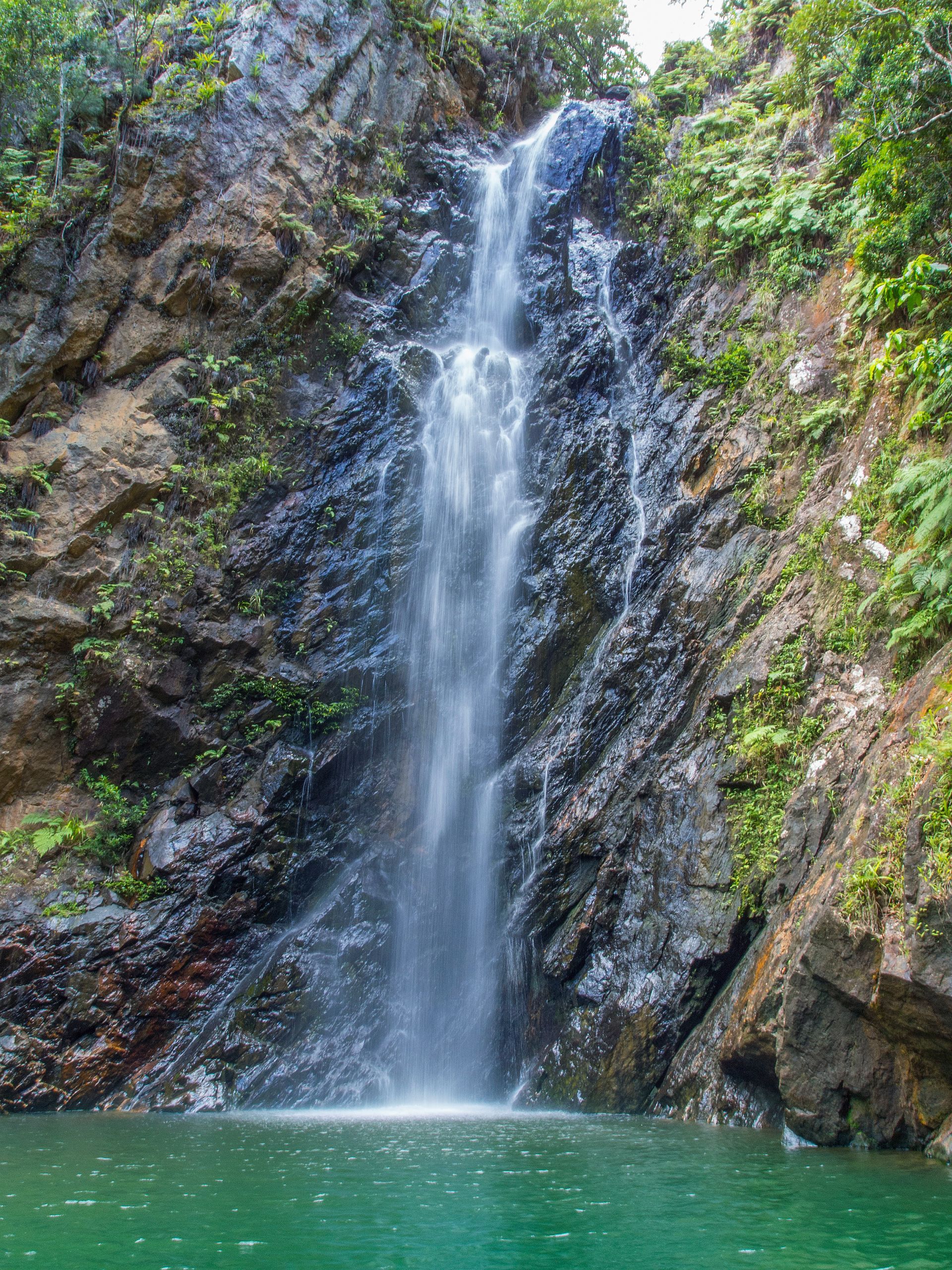 Oneta Resort waterfall