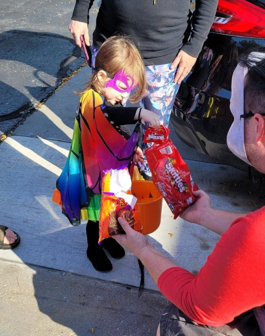 butterfly costume for Trunk or Treat 2021