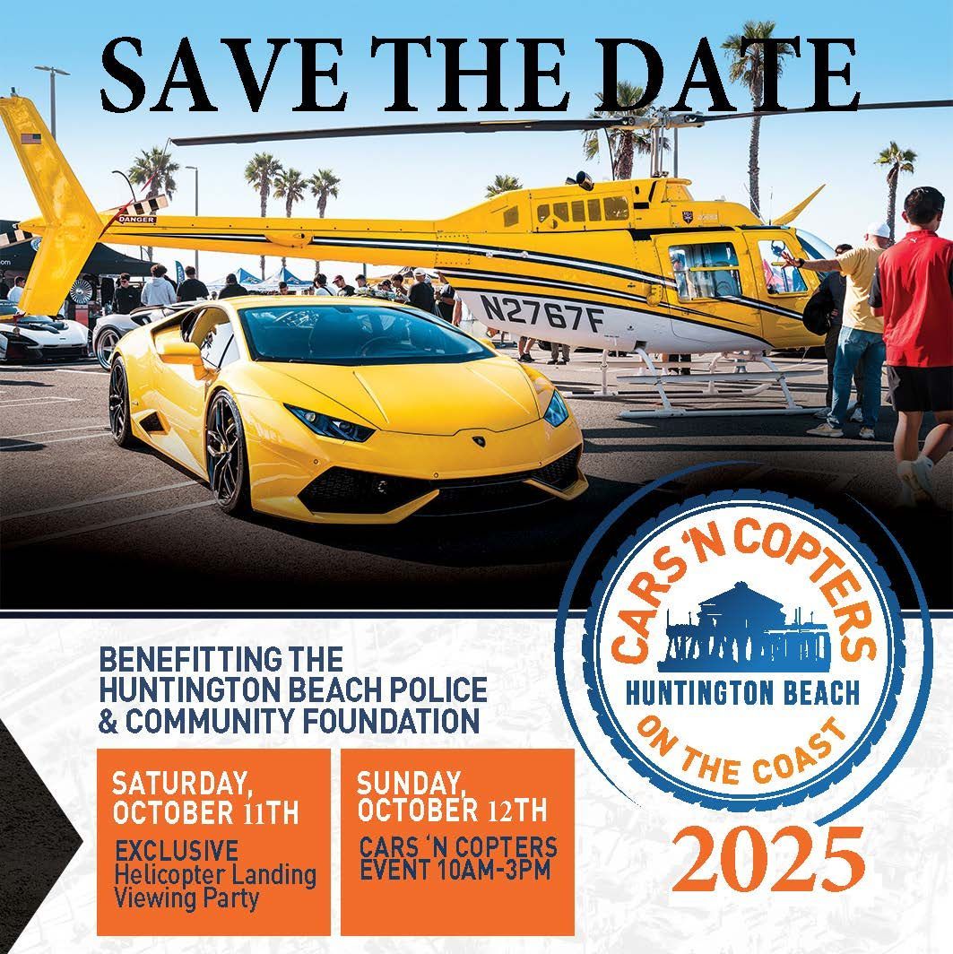 Cars N Copters 2024 Save the Date