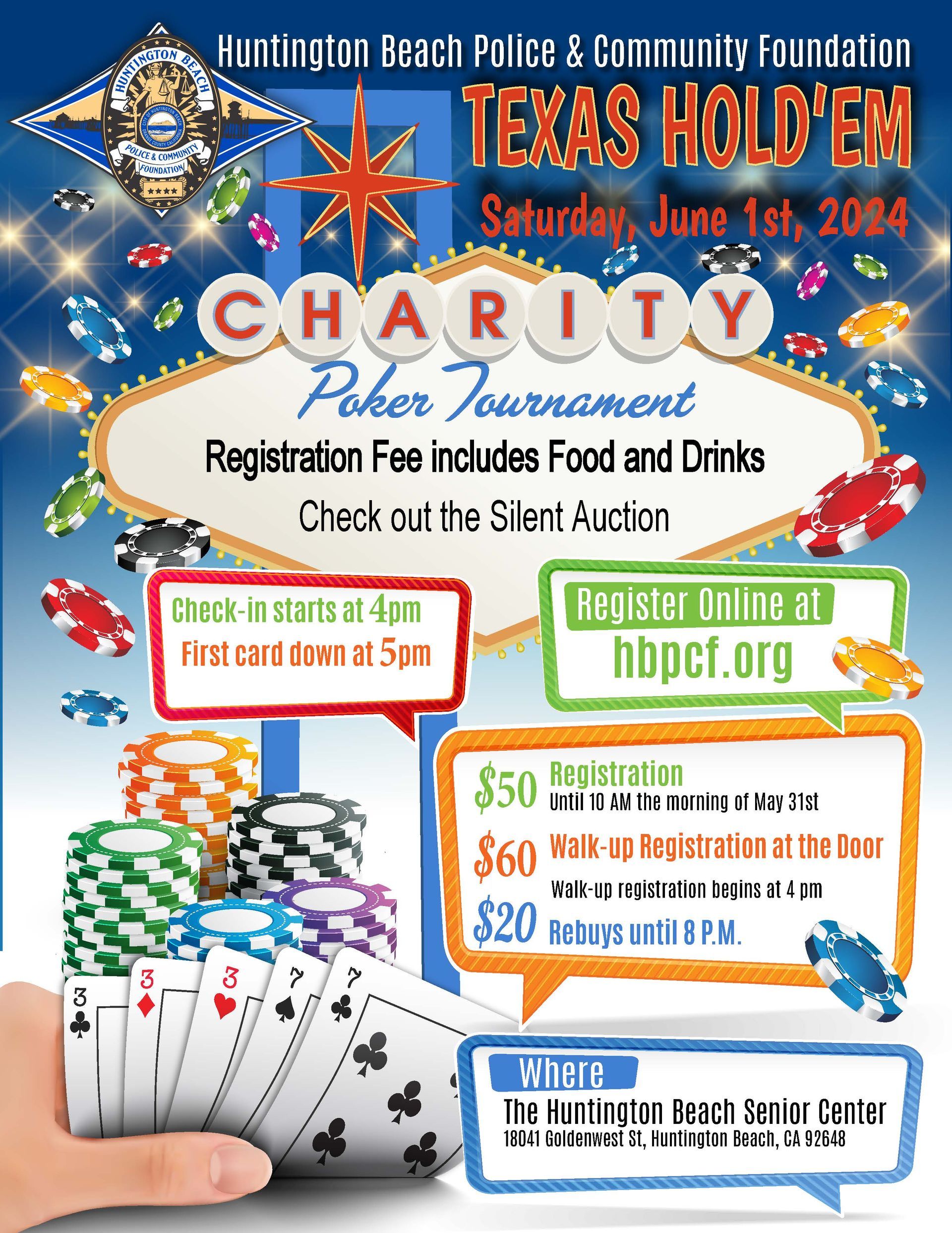 Texas Hold'em Charity tournament