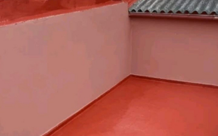 impermeabilización con clorocaucho de terraza en vivienda unifamiliar de arganda del rey, madrid