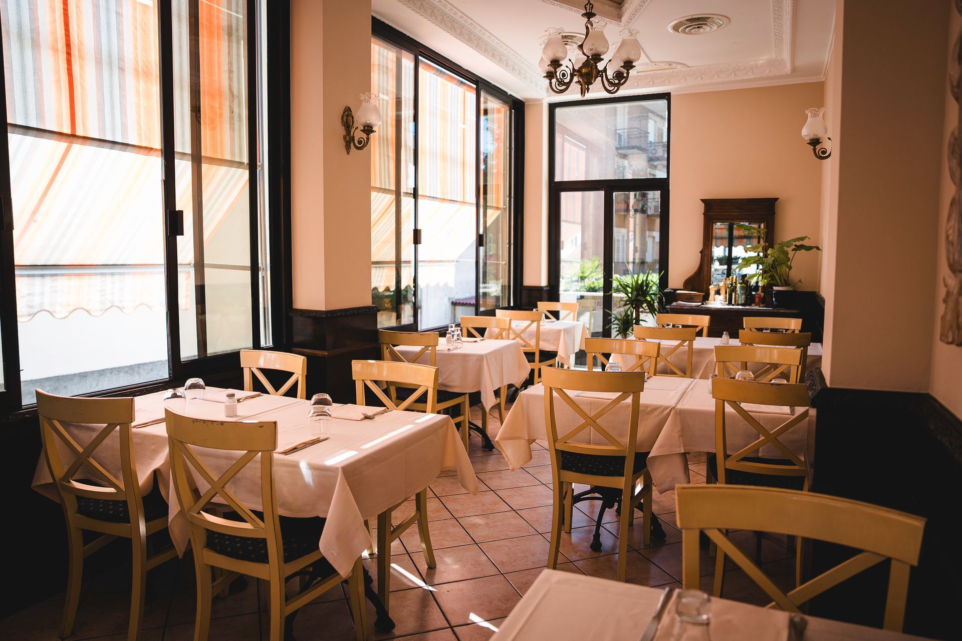 interno del ristorante La Livella