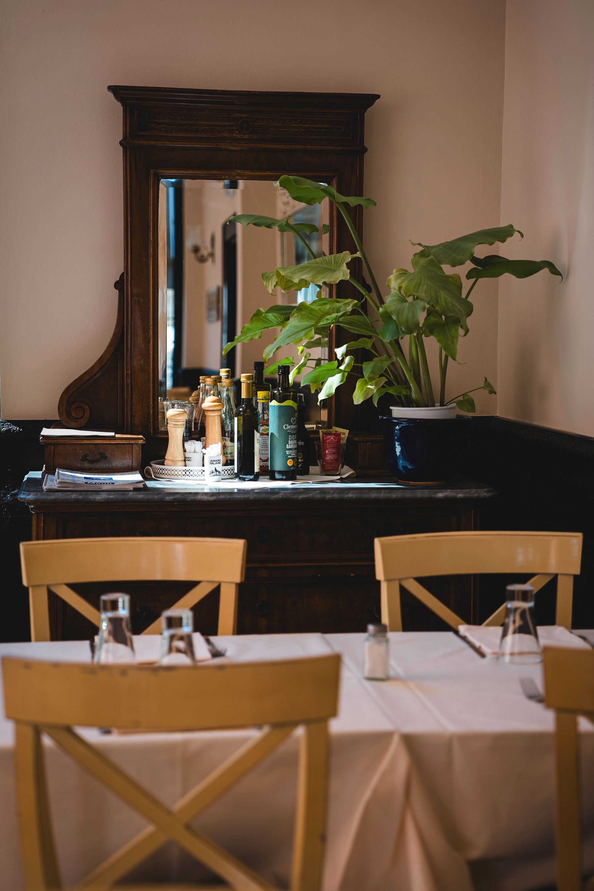 sala interna del ristorante