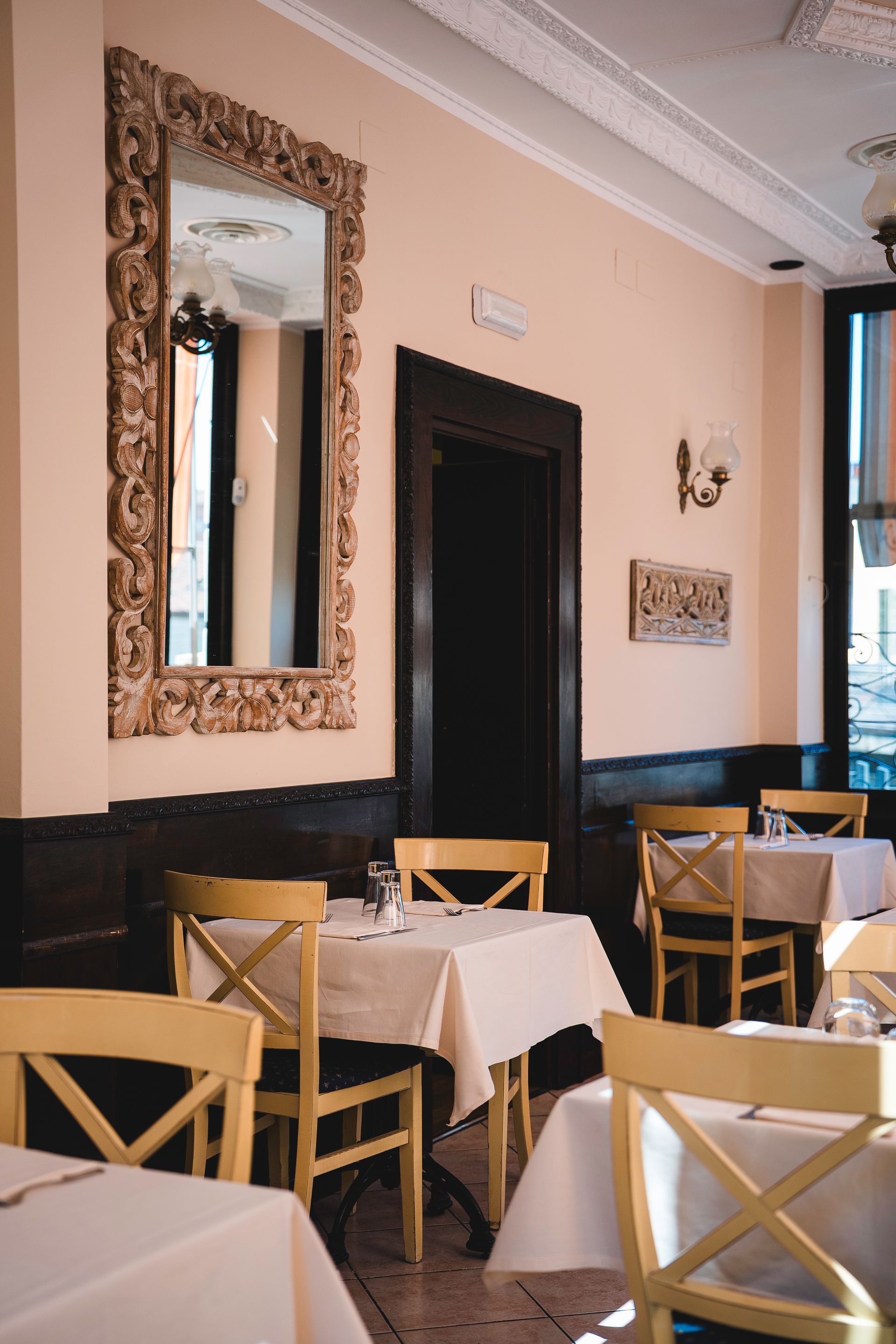 interno del ristorante La Livella