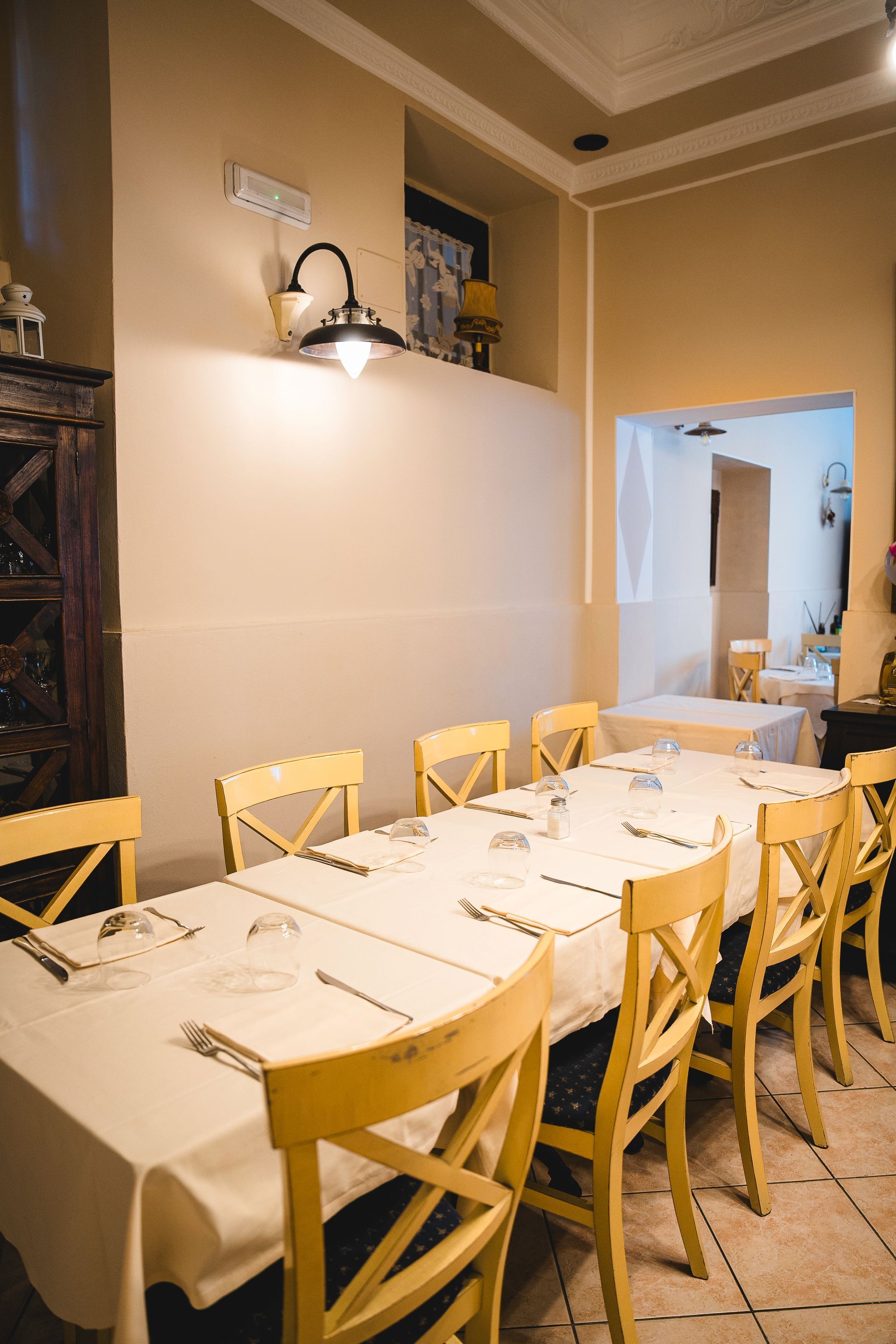 interno del ristorante La Livella