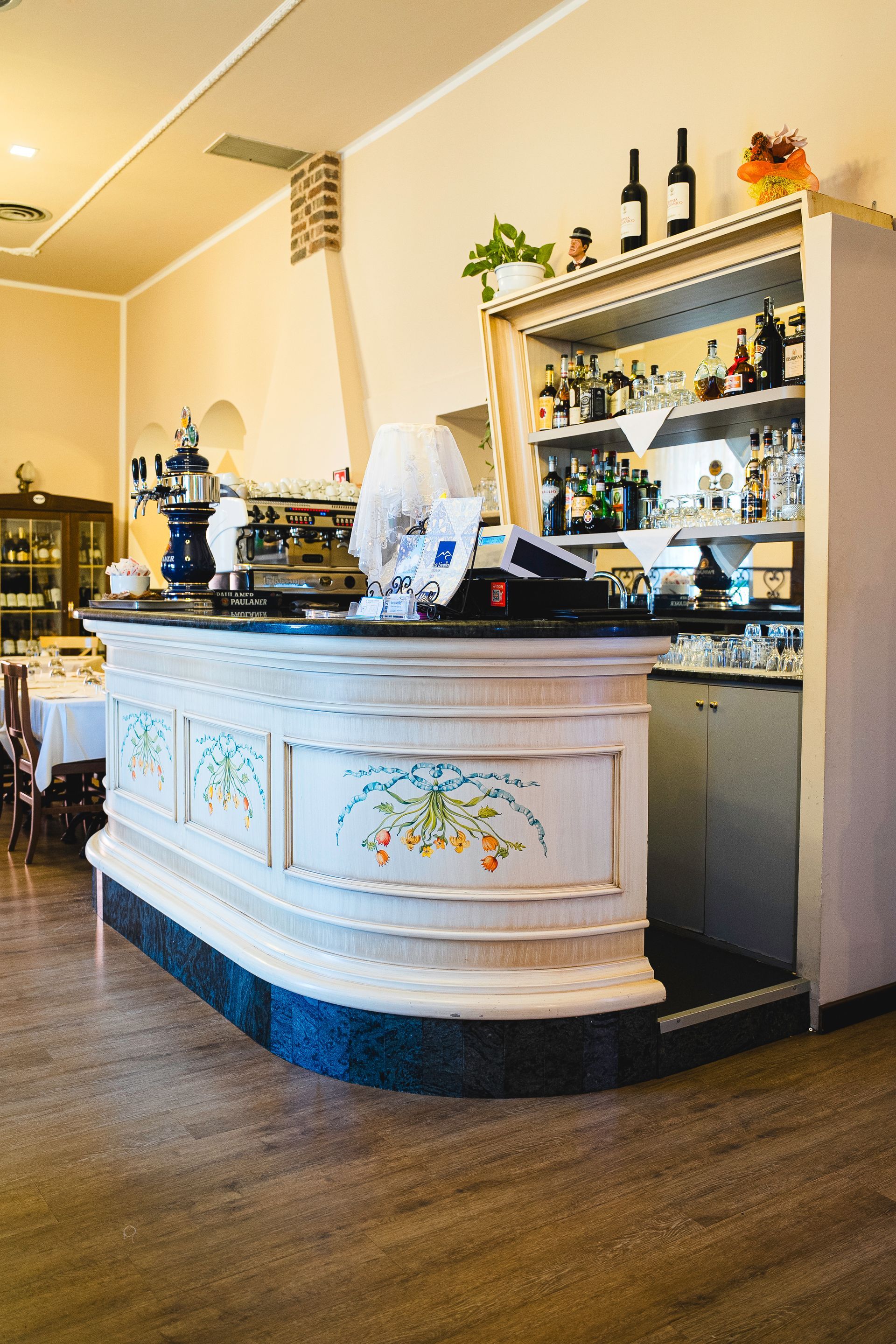 interno del ristorante La Livella