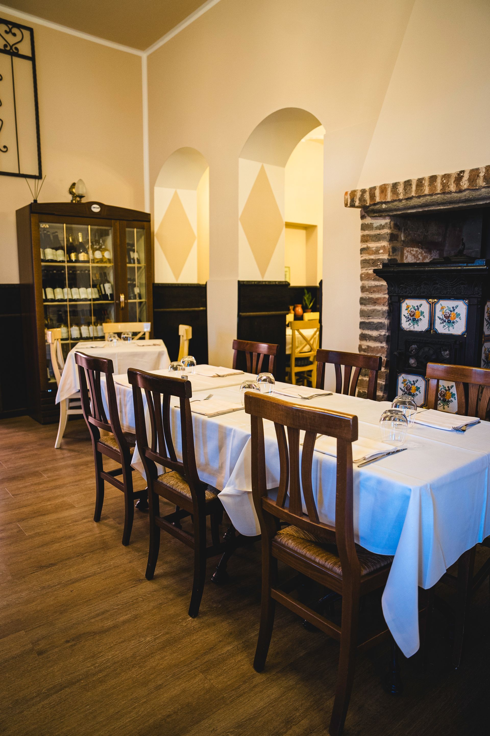 interno del ristorante La Livella