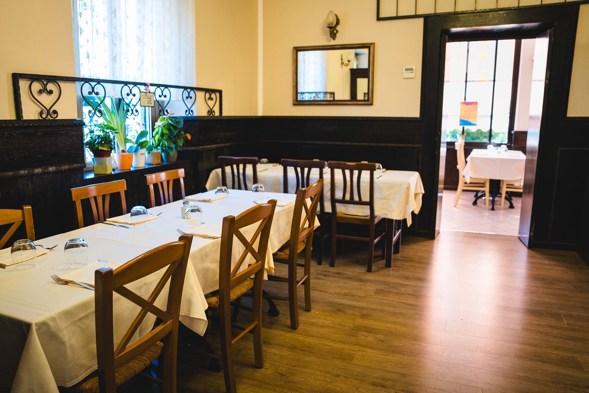 interno del ristorante La Livella