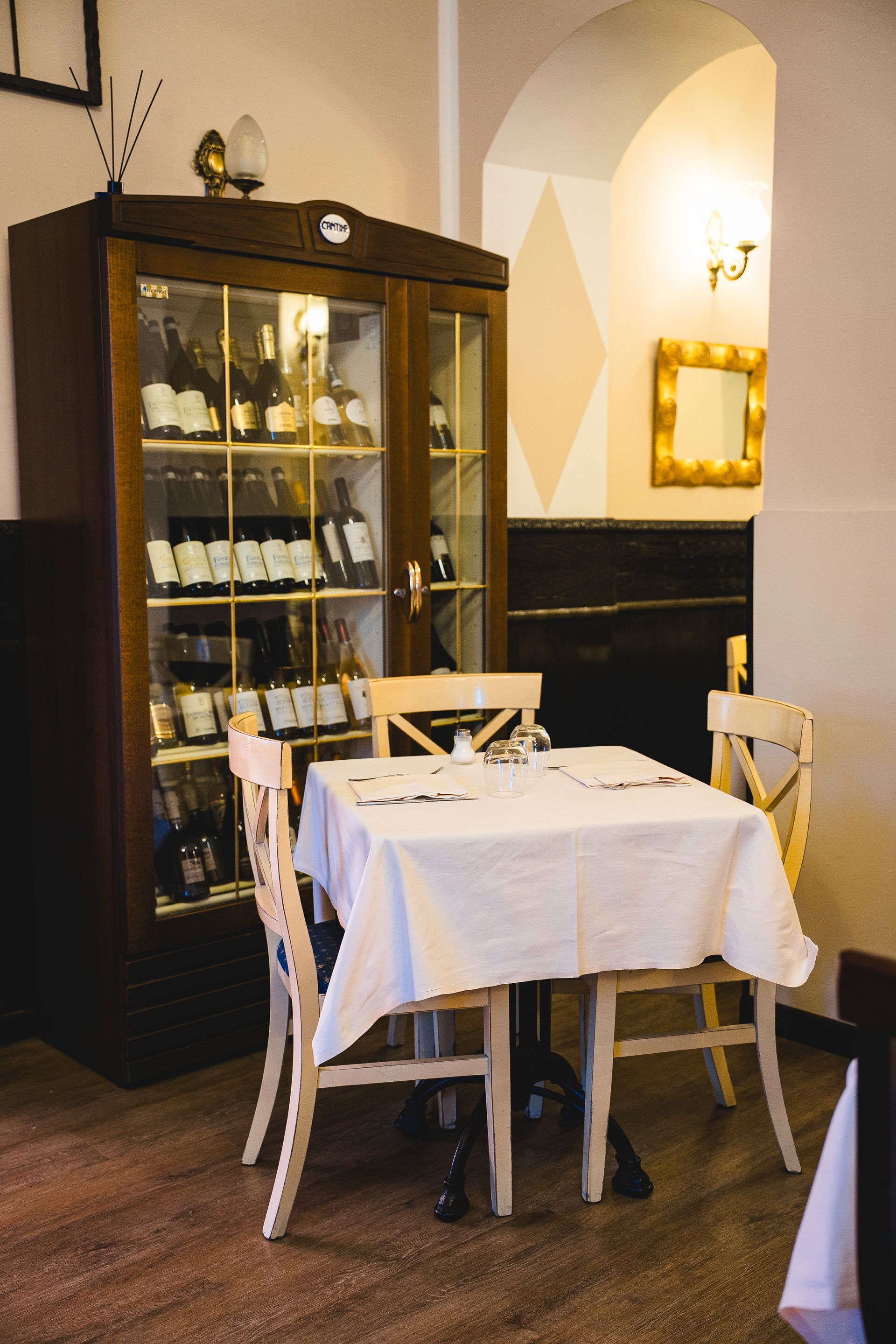 interno del ristorante La Livella