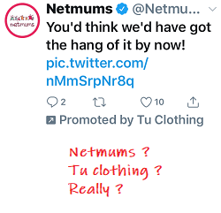 badly targeted ad example