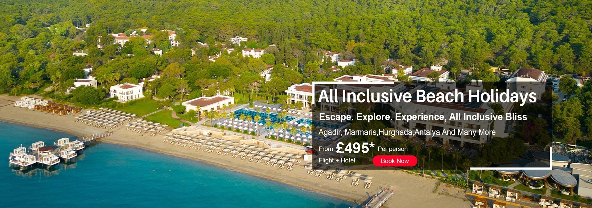 All Inclusive Beach Holidays Package 2026 / 2027