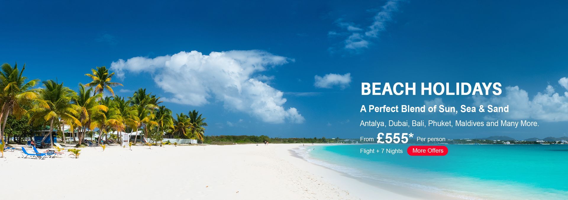 Luxury beach holidays