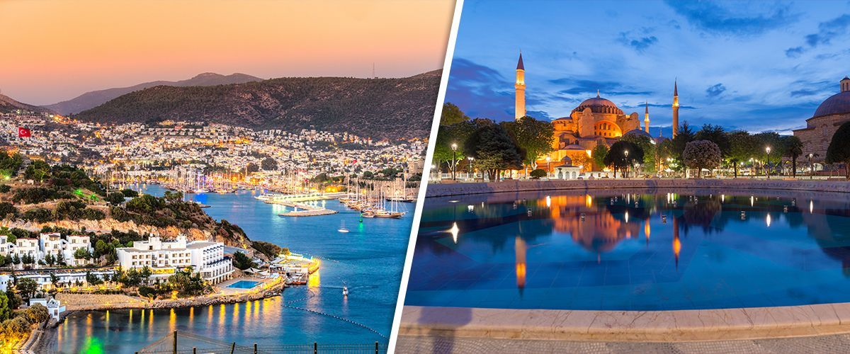 Bodrum and Istanbul multi-centre holidays