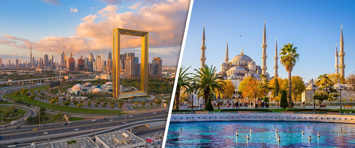 Dubai and Istanbul multi-centre holidays