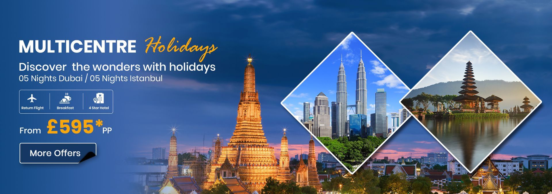 Phuket and Bangkok multi-centre holidays