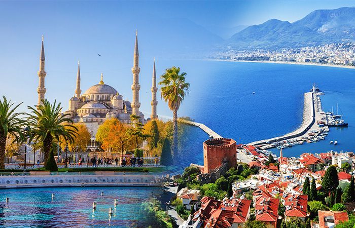 Antalya and Istanbul multi-centre holidays
