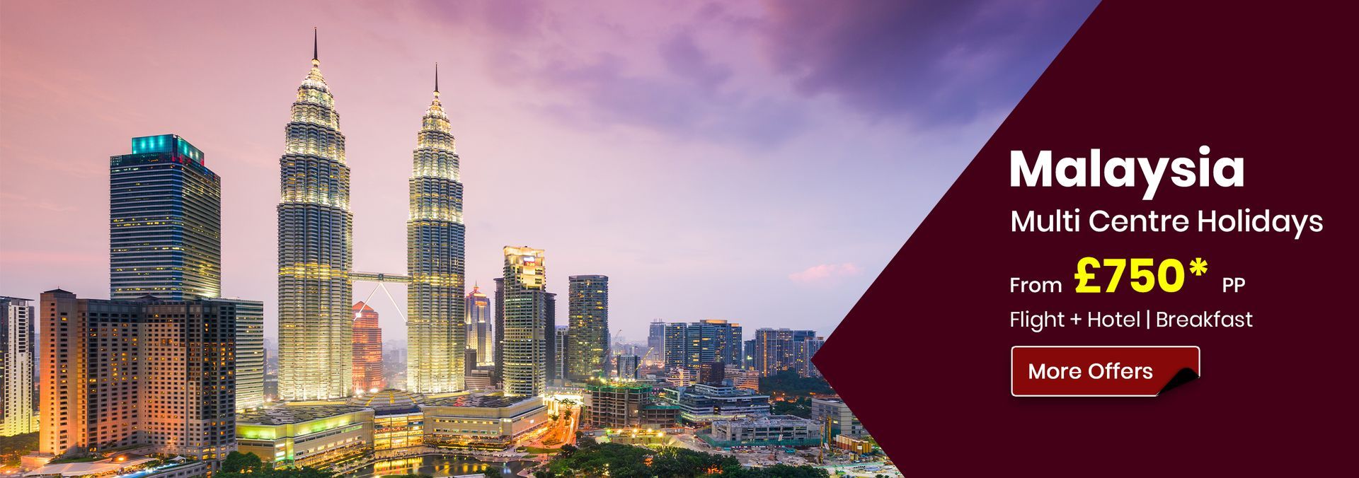 Malaysia multi-centre holidays