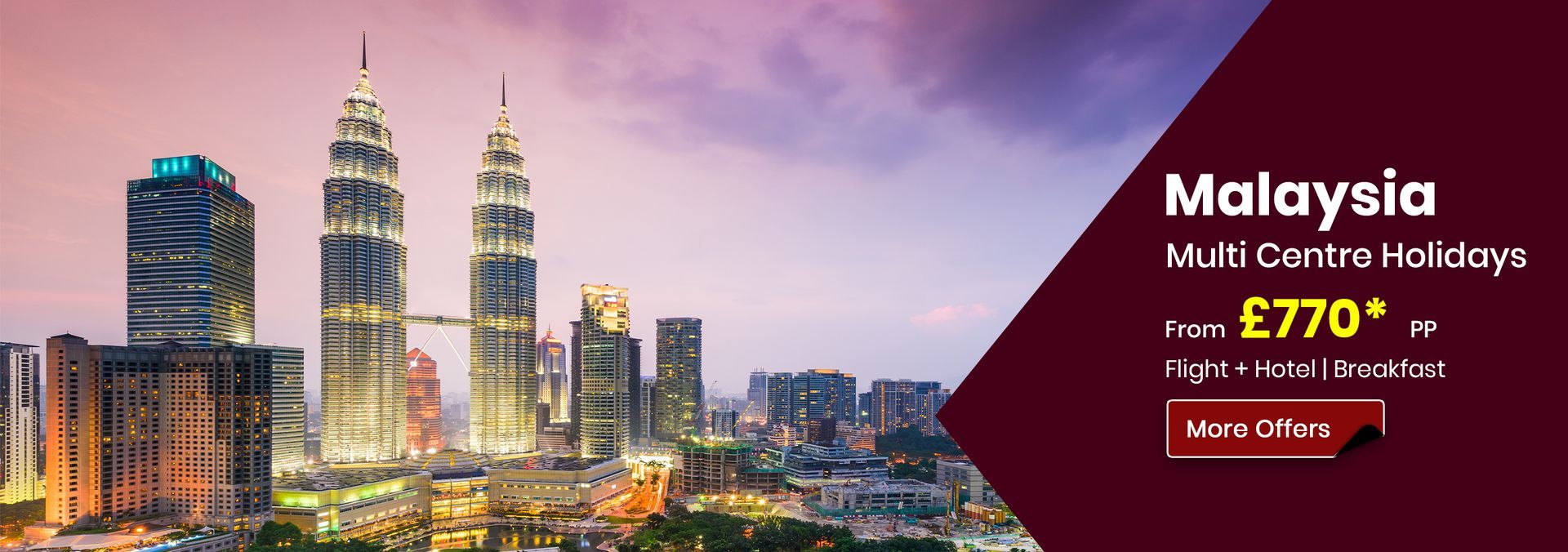 Malaysia multi-centre holidays