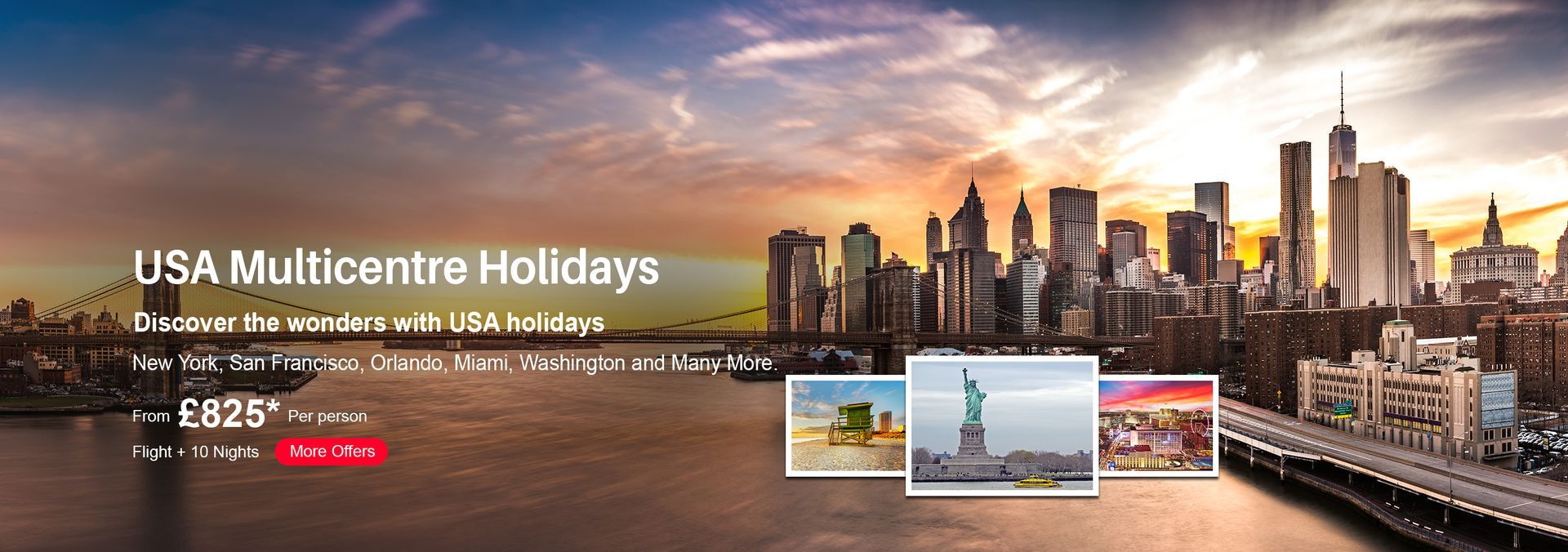 USA multi-centre holidays