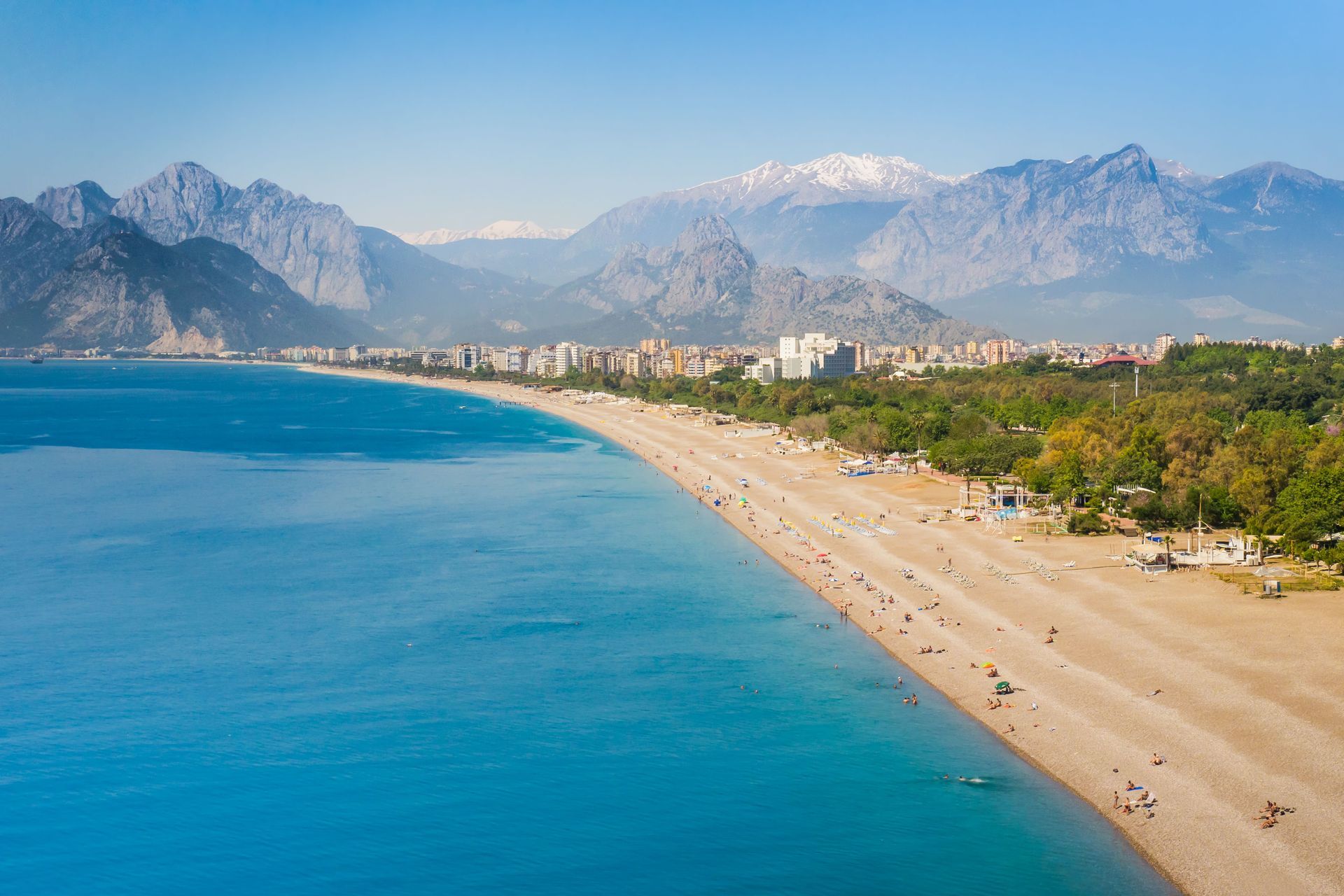 Plajları, a beach in Antalya, Turkey.