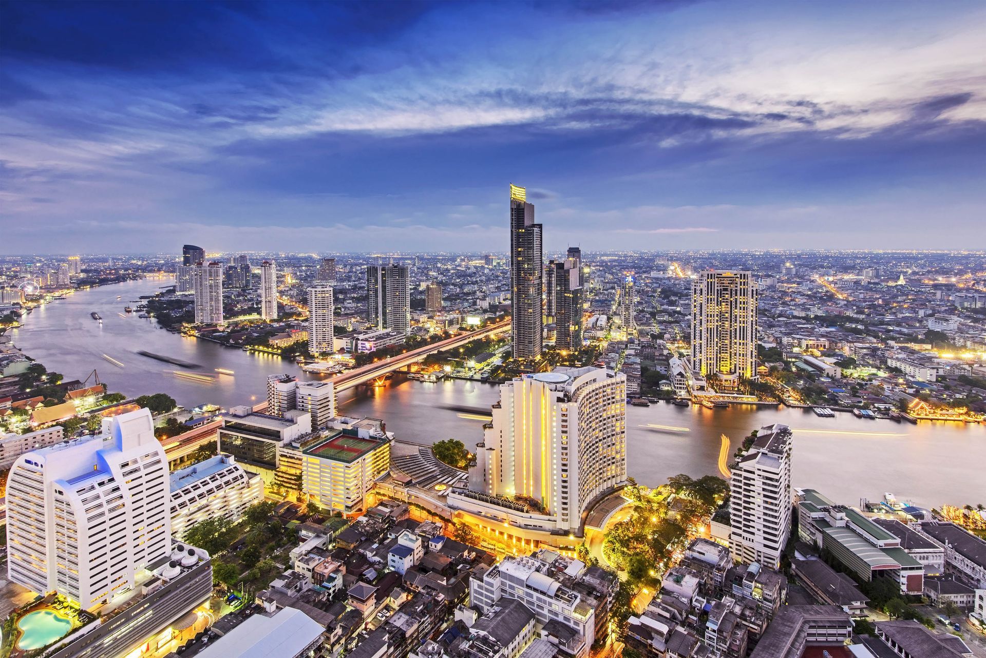 Bangkok City, Thailand.