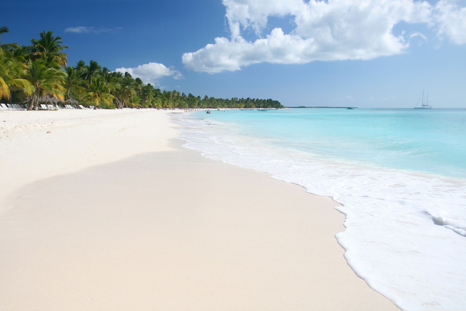 A beach on the shores of the Caribbean Sea.