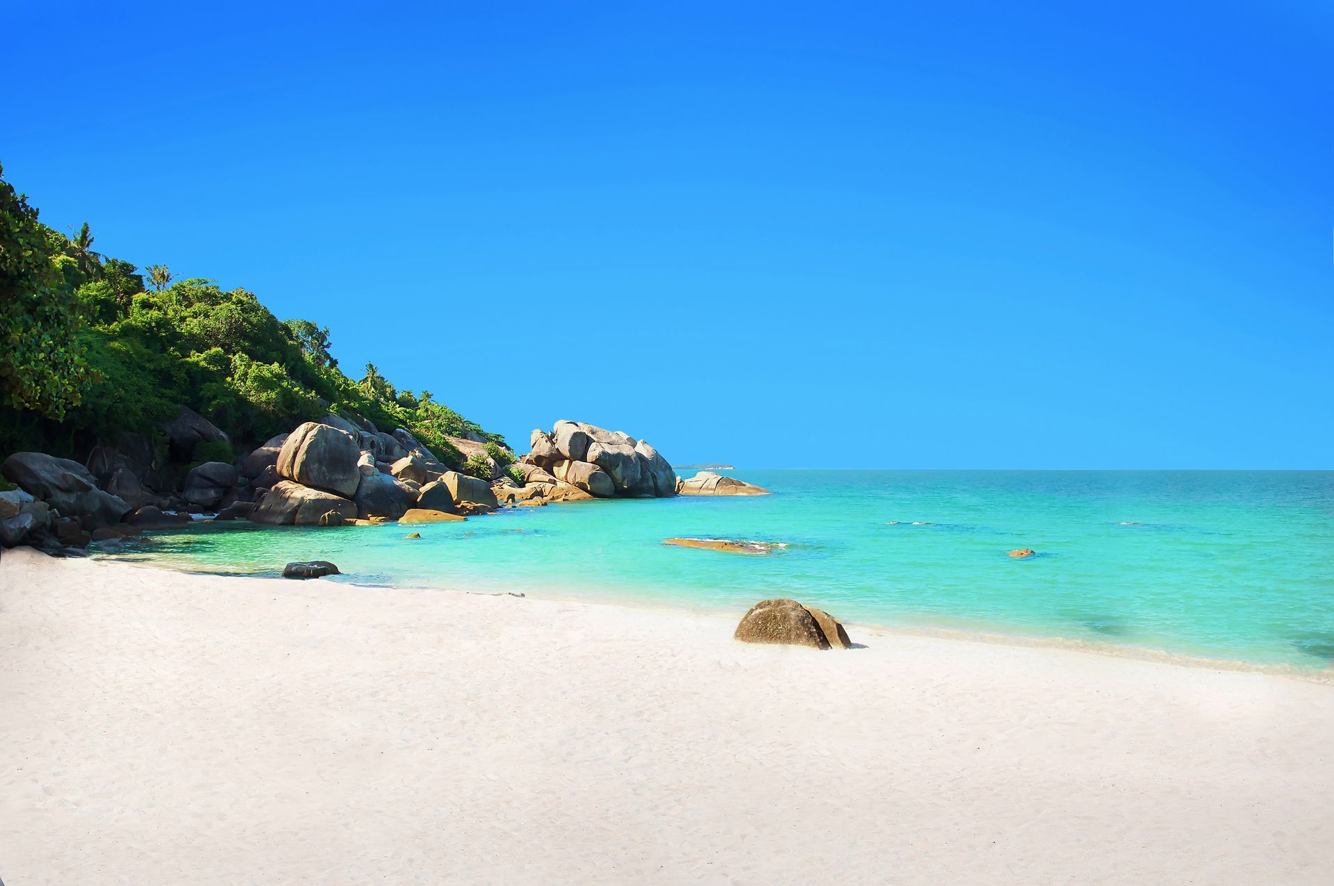 Lamai Beach in Koh Samui, Thailand.