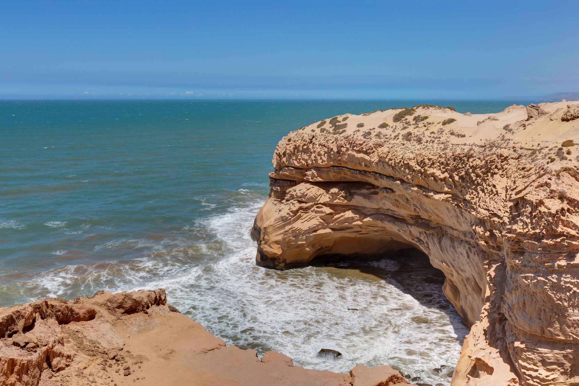 Dunes in Agadir, Morocco.