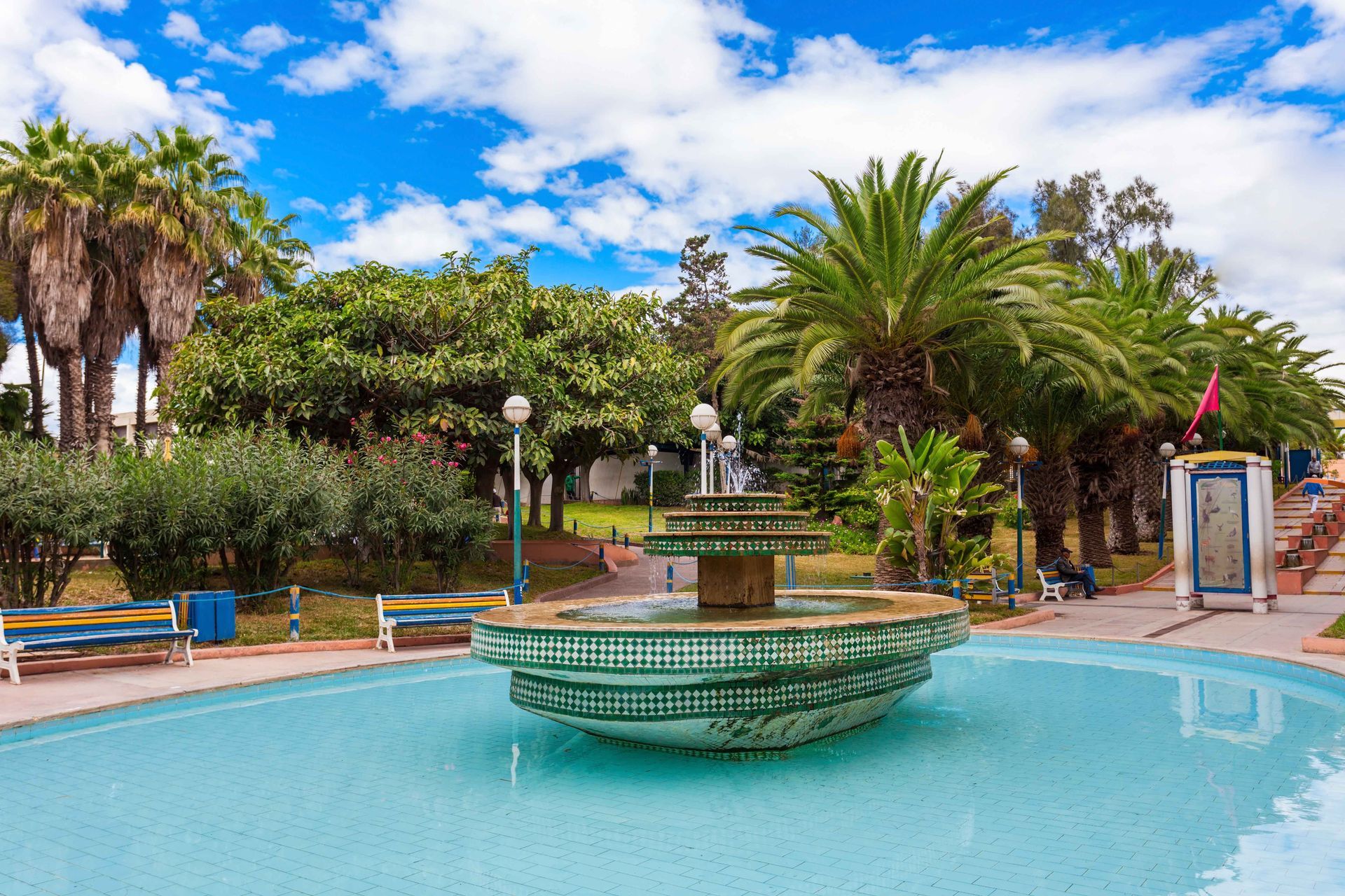Agadir Birds Valley, a zoo in Morocco.