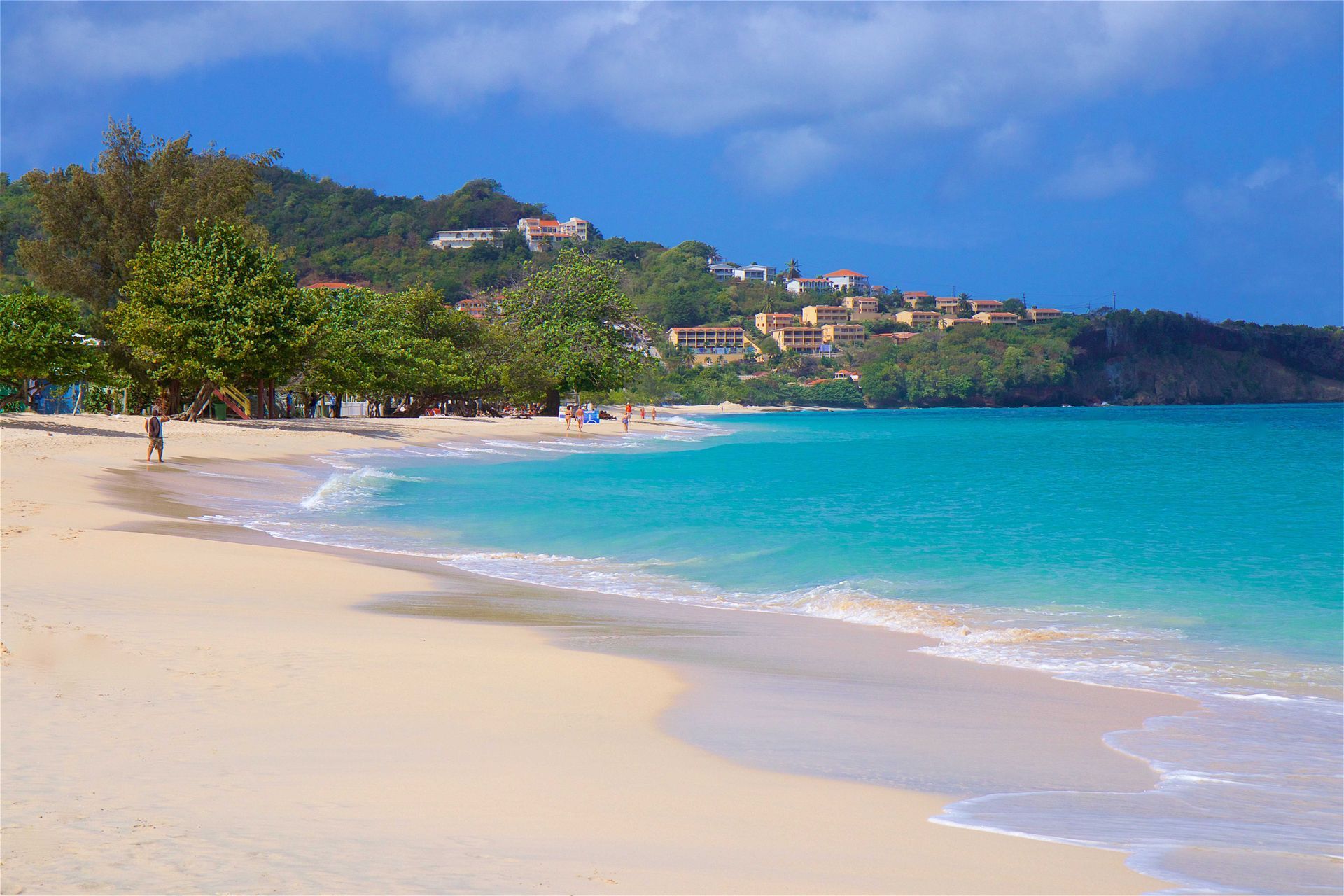 Grand Anse Beach in Grenada.
